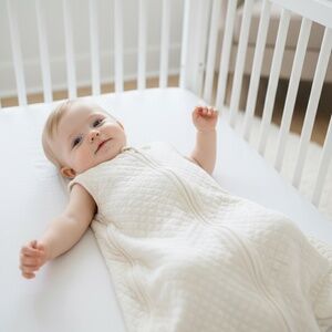 Medium Wearable Blanket, Sleep Sack, Quilted, Hannah Andersson, size 6-12m